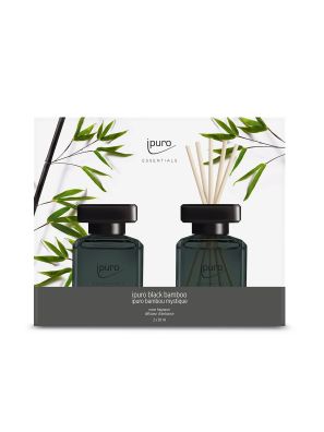 Ipuro Geurdiffuser Black Bamboo 2 x 50 ml