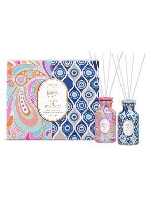 Ipuro Geurdiffuserset Mykonos & Ibiza 2x50ml
