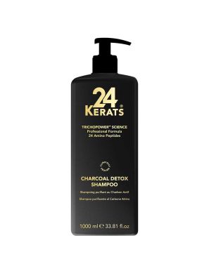 24 Kerats Charcoal Detox Shampoo 1000ml