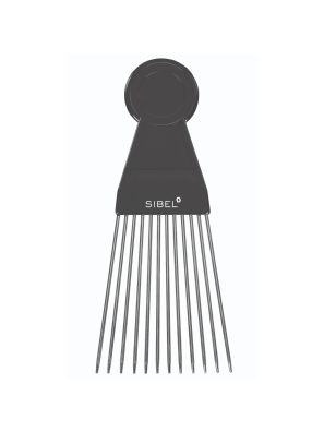 Sibel Metalen Kam voor Kroeshaar Model 2 Medium 16.7 x 6.1cm