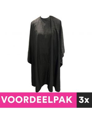 3 Stuks Kaplaken Zwart met Tekst Set Voordeelpakket