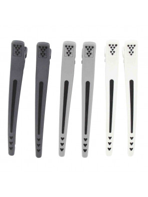 Sibel Klem Ganzebek Lang Zwart/Grijs/Wit Met Motief 6st.