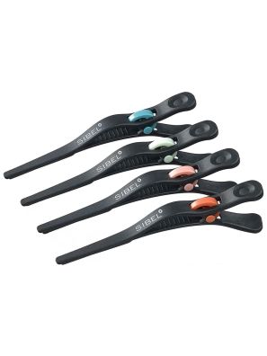 Sibel Verdeelklemmen Zonder Metaal Zwart 4st. 10,5cm