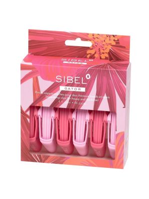 Sibel Gator Verdeelclips Haaienbek 11cm 6st. Hibiscus