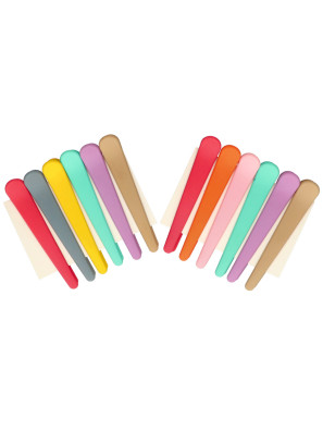 Klem Ganzebek Lang Multicolor Matte 12st.