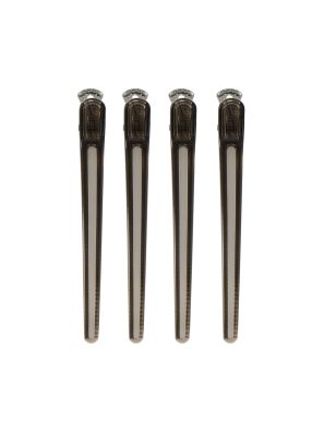 Klem Ganzebek Zwart 4st.