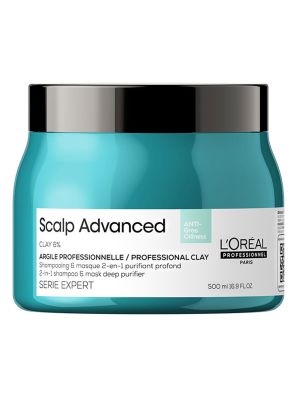 L'Oréal Serie Expert Scalp Advanced Anti-Gras Oiliness 2-in-1 Clay Masker 500ml