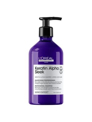 L'Oréal Serie Expert Keratin Alpha Sleek Shampoo 500ml
