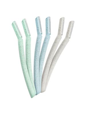 Ennva Eyebrow Razors Mint-Blauw-Wit 6st.