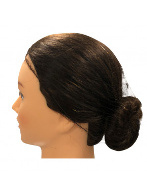 Sibel Haarnetten Onzichtbaar Fijn Middenbruin 2st.