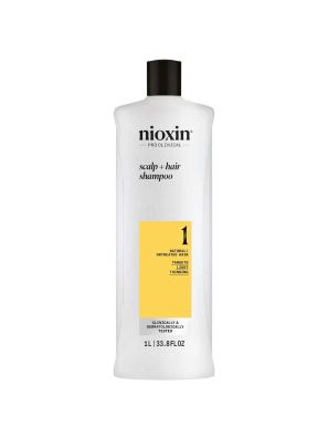 Nioxin System 1 Scalp + Hair Shampoo Light Thinning 1000ml