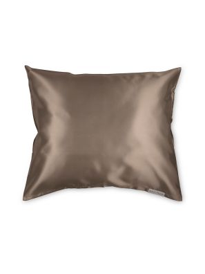 Beauty Pillow Satijnen Kussensloop Taupe - 60x70cm