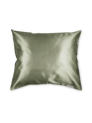 Beauty Pillow Satijnen Kussensloop Olive Green - 60x70cm