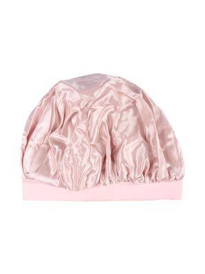 Beauty Pillow Luxury Silk Bonnet Pink