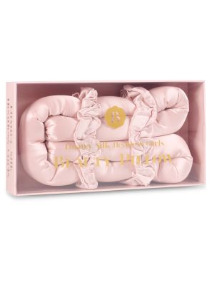 Beauty Pillow Luxury Silk Heatless Curls Pink