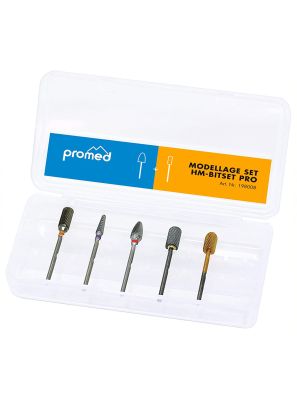 Promed Nagelfrees Bitjes Modellage Set HM-Bitset Pro 5st.