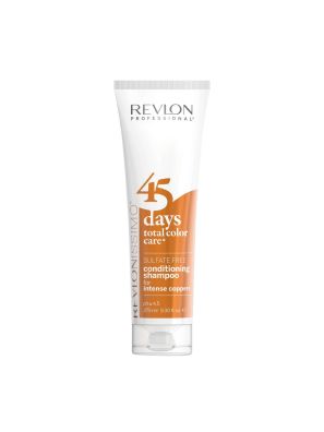 Revlon 45 Days Total Color Care Conditioning Shampoo for Intense Coppers 275ml