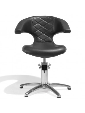 Sibel Kappersstoel Sensualis Zwart met 5 Stervoet