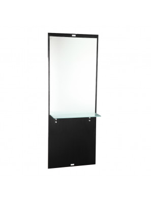 Sibel Kaptafel Ebony Hout inclusief grote Spiegel