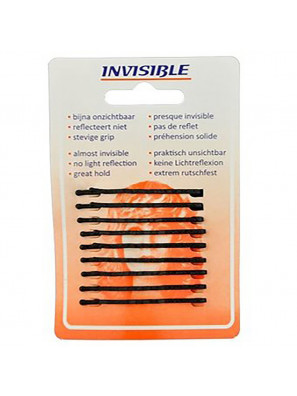 Invisible Schuifjes Newey Kaartje Zwart Kort