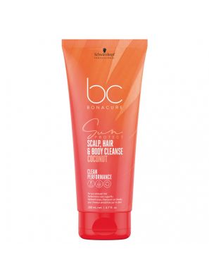 Schwarzkopf Bonacure Sun Protect Scalp, Hair &amp; Body Cleanse 200ml
