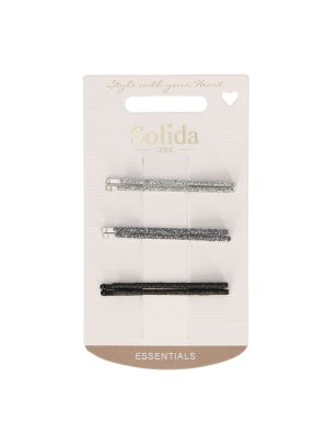 Solida Schuifspeld Multicolor Glitter 6st.