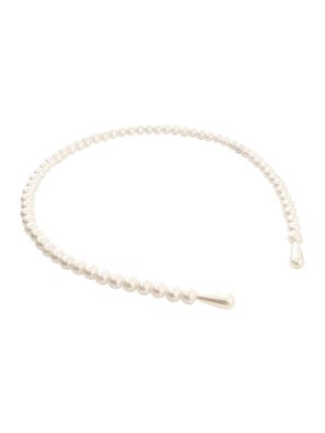 Solida Diadeem Smal met Pareltjes