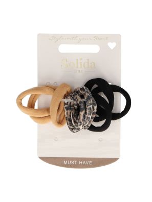 Solida Elastiekjes Meerkleurig Soft Klein 9st.