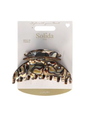 Solida Clip met Parelmoer Swirl