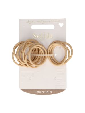 Solida Elastiekjes Blond Klein 15st.
