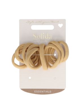Solida Elastiekjes Blond Soft Klein 9st.