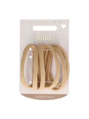 Solida Elastiekjes Blond Soft Groot 6st.