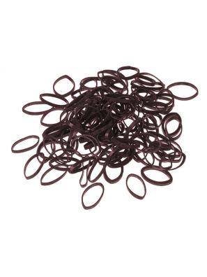 Solida Mini Elastiekjes Bruin 100st.