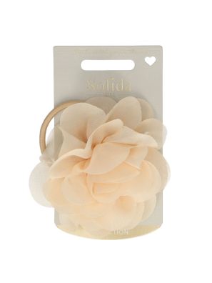 Solida Elastiek met Roze Bloem