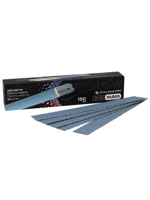 Staleks Pro Vijlen Wegwerp Exclusive 22/150 Grit Recht 50st.