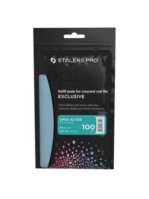 Staleks Pro Plakvijl Wegwerp Exclusive 42/100 Grit Crescent 30st.