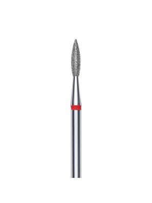 Staleks Pro Diamantfrees Bitje Pointed Flame Rood Fijn 2.1mm/8mm