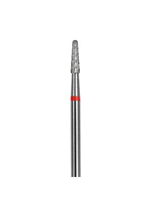 Staleks Pro Carbide Bitje Cone Rood Fijn 2.3mm/8mm