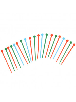 Sibel Kunststof Stekers Assorti 20 Stuks