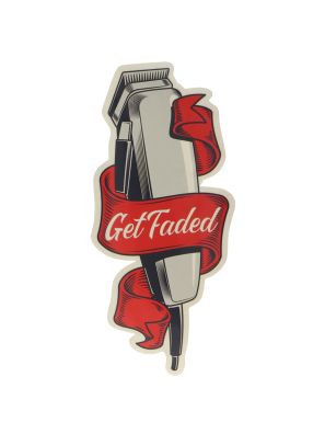 Sticker Tondeuse Get Faded