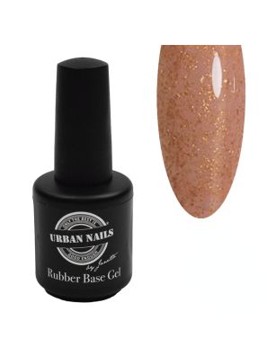 Urban Nails Rubber Base Gel Flake 07 Caramel 15ml