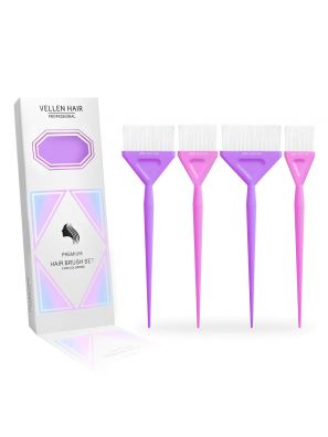 Vellen Hair Verfkwast set 4st. Purple/Pink