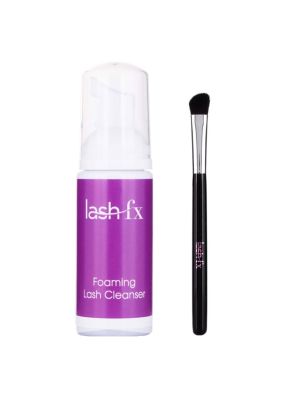 Lash FX Foaming Lash Cleanser 50ml & Cleansing Brush