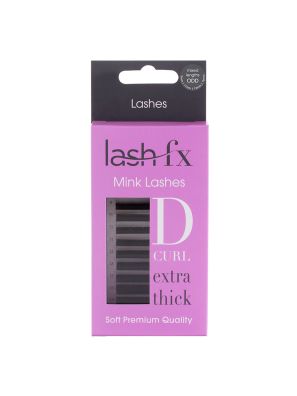 Lash FX Mink Lashes D-Curl Extra Thick (Oneven) Mixed Lenghts 0.20mm