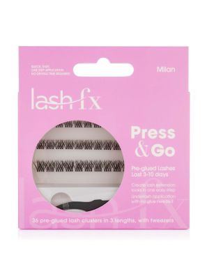Lash FX Press & Go Pre-Glued Lash Clusters Milan