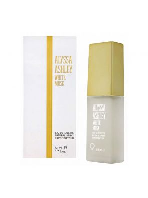 Alyssa Ashley Eau de Toilette Spray White Musk 50ml Unisex